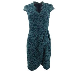 Vince Camino Ruffle Trim Lace dress size 8